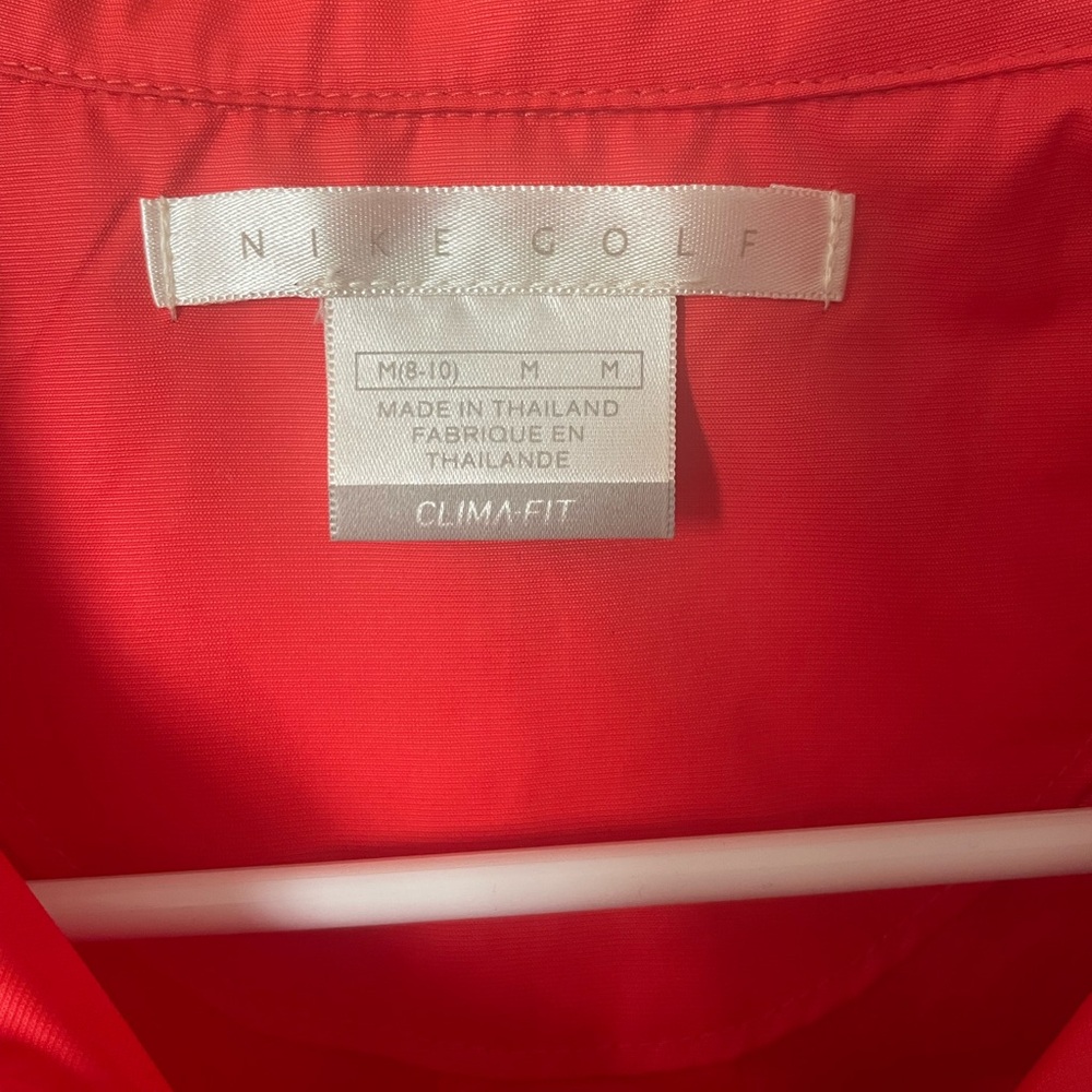 Nike Golf Red Jacket - Picture 5 of 5